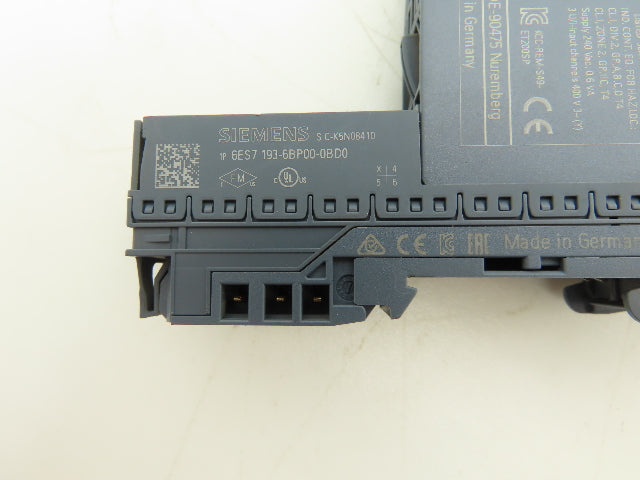 Siemens 6ES7 134-6PA01-0BD0 SIMATIC ET200SP Digital Input DI 16x 24VDC