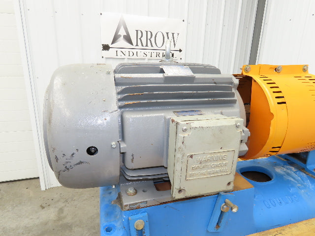 Goulds 3196 Centrifugal Pump 3x4-13 11.875"Impeller 30Hp 1770 RPM 3PH 500 GPM