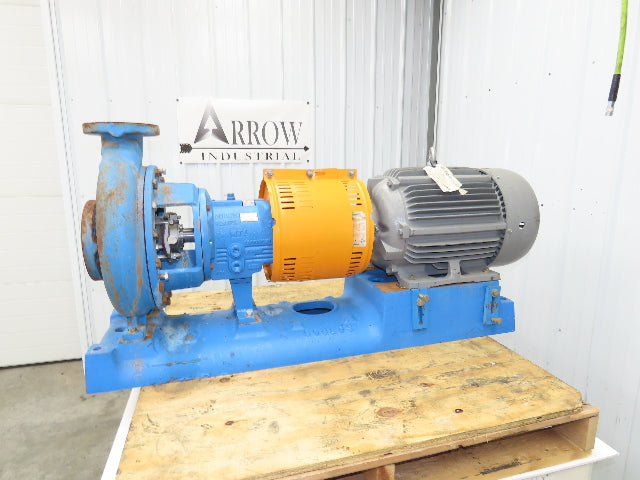 Goulds 3196 Centrifugal Pump 3x4-13 11.875"Impeller 30Hp 1770 RPM 3PH 500 GPM