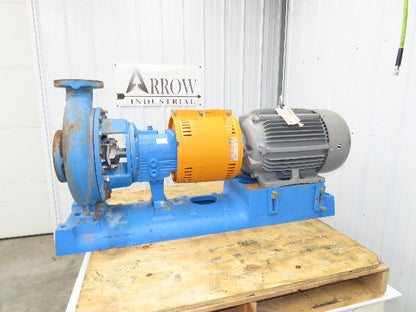 Goulds 3196 Centrifugal Pump 3x4-13 11.875"Impeller 30Hp 1770 RPM 3PH 500 GPM