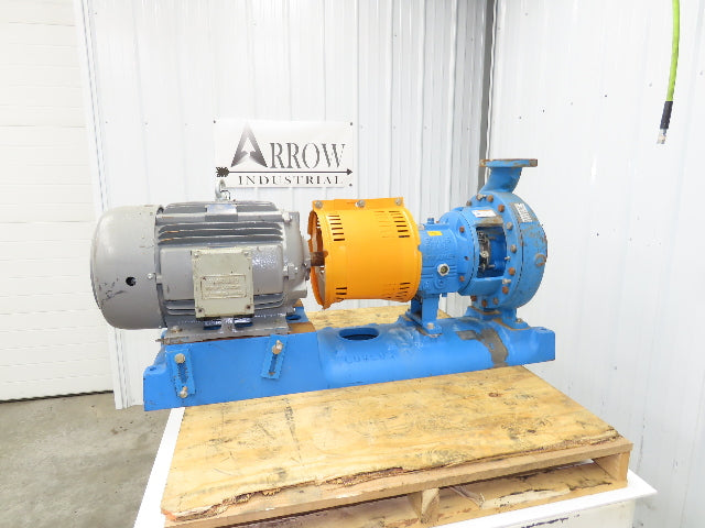 Goulds 3196 Centrifugal Pump 3x4-13 11.875"Impeller 30Hp 1770 RPM 3PH 500 GPM
