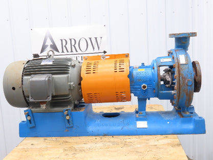 Goulds 3196 Centrifugal Pump 3x4-13 11.88"Impeller 30Hp 1770 RPM 3PH 500 GPM