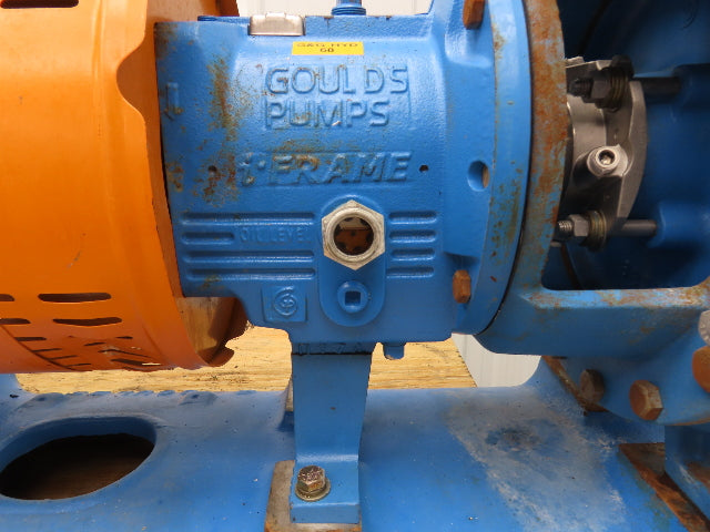 Goulds 3196 Centrifugal Pump 3x4-13 11.88"Impeller 30Hp 1770 RPM 3PH 500 GPM