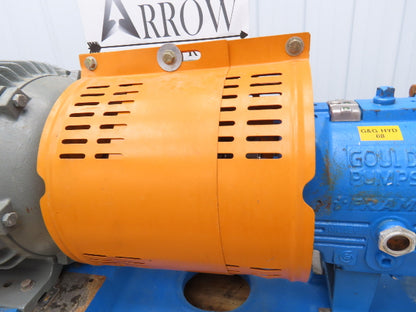 Goulds 3196 Centrifugal Pump 3x4-13 11.88"Impeller 30Hp 1770 RPM 3PH 500 GPM