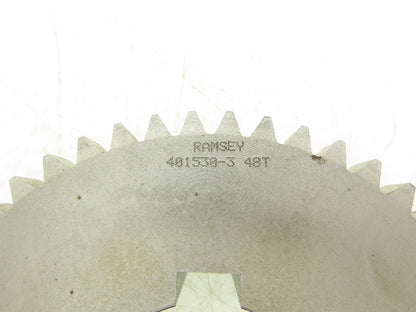 Ramsey 401530-3 Drive Gear Silent Chain 7-5/8" OD 2-15/16" Bore 1/2" Width Teeth