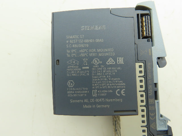 Siemens 6ES7 132-6BH01-0BA0 SIMATIC ET200SP Digital Output DQ 16x 24VDC Lot of 2