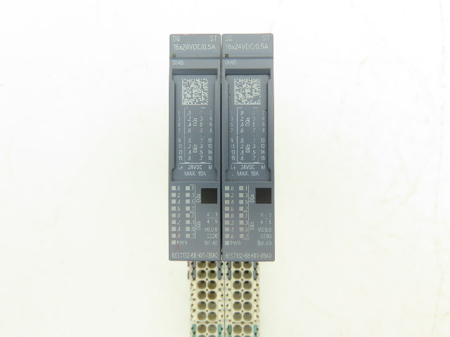 Siemens 6ES7 132-6BH01-0BA0 SIMATIC ET200SP Digital Output DQ 16x 24VDC Lot of 2