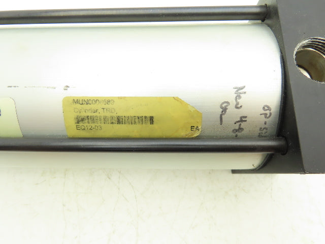 TRD Pneumatic Air Cylinder 4" Bore 12" Stroke 250 PSI Double Acting