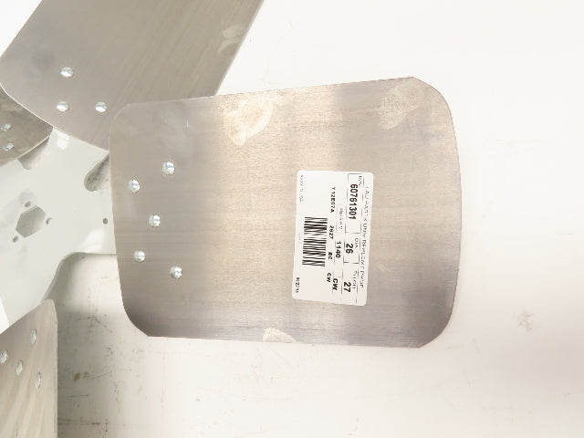 Lau 60761301 26" Aluminum Condenser Fan 5-Blade Propeller CW Rotation 27° Pitch