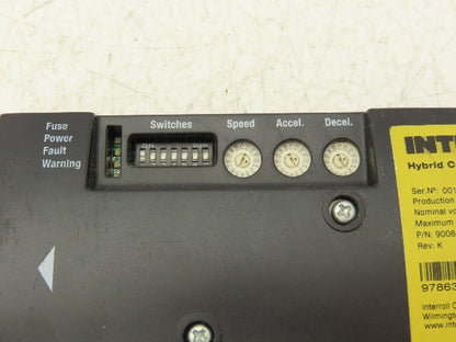 Interroll 9006 MDR Roller Drive Conveyor Speed Control Card Module 24VDC Rev K
