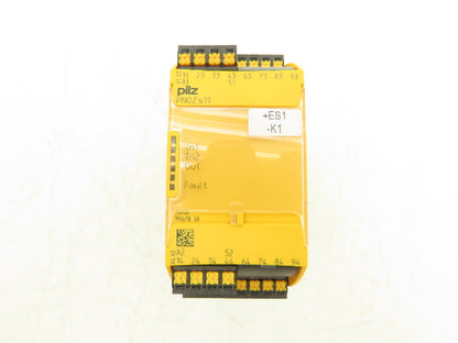 Pilz PNOZ s11C Safety Relay PNOZSIGMA Series 24VDC Spring Cage 8 N.O. & 1 N.C.
