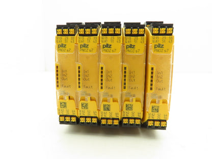Pilz PNOZ s7 C Safety Relay PNOZSIGMA Series 24VDC Spring Cage Lot of 5