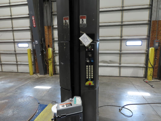 Lantech Q300 Pallet Skid Stretch Wrapper Machine Shrink Wrap 120V 65" Table
