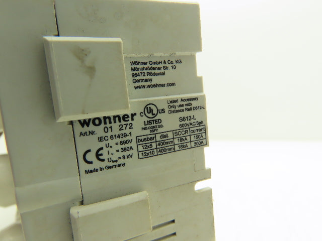 Wohner 31950 | 31951 | 01240 CUSTO 60Classic D-fuse Assy w/ Screw-in Gauge Ring