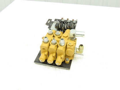 Husco Yale Hydraulic 3-Spool Forklift Mast Control Valve From ERC040AHN36TE082