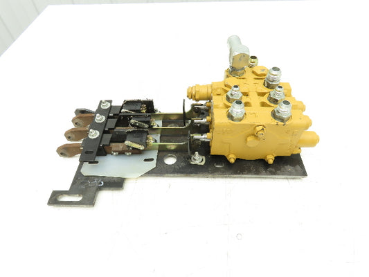 Husco Yale Hydraulic 3-Spool Forklift Mast Control Valve From ERC040AHN36TE082