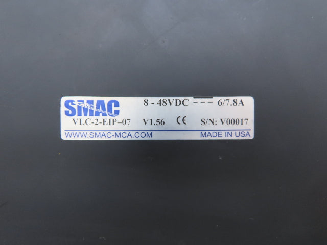 SMAC VLC-2-EIP-07 Dual Axis Ethernet/IP Servo Motor Drive 8-48VDC V1.56