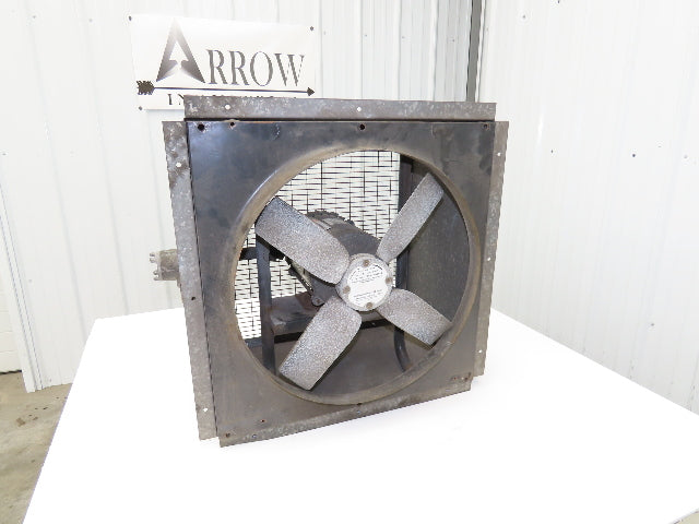 Dayton 4C135A 18" Cabinet Exhaust Fan 22"Box 1/4Hp 1725rpm 115V 1PH Motor 6K734S