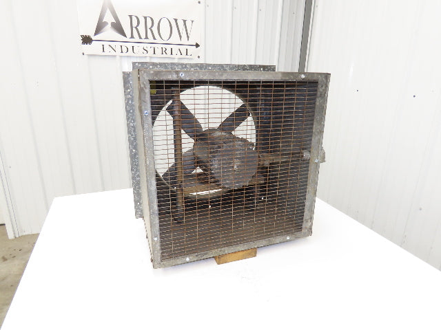 Dayton 4C135A 18" Cabinet Exhaust Fan 22"Box 1/4Hp 1725rpm 115V 1PH Motor 6K734S