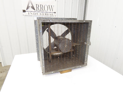 Dayton 4C135A 18" Cabinet Exhaust Fan 22"Box 1/4Hp 1725rpm 115V 1PH Motor 6K734S