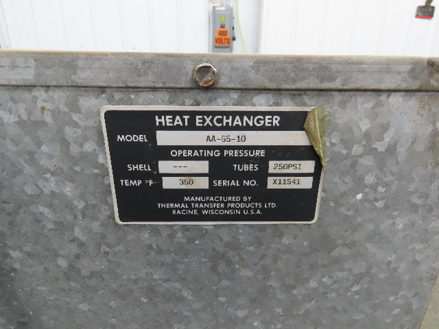 Thermal Transfer AA-65-10 Air-Cooled Fan Heat Exchanger Aftercooler 115V 1PH