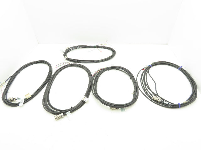 Terwin Cable-3-0-0-D6-8-0-0 PVC High Pressure 6 Lead D6 Connector Lot of 5