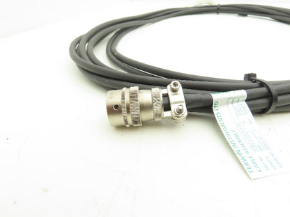 Terwin Cable-3-0-0-D6-8-0-0 PVC High Pressure 6 Lead D6 Connector Lot of 5