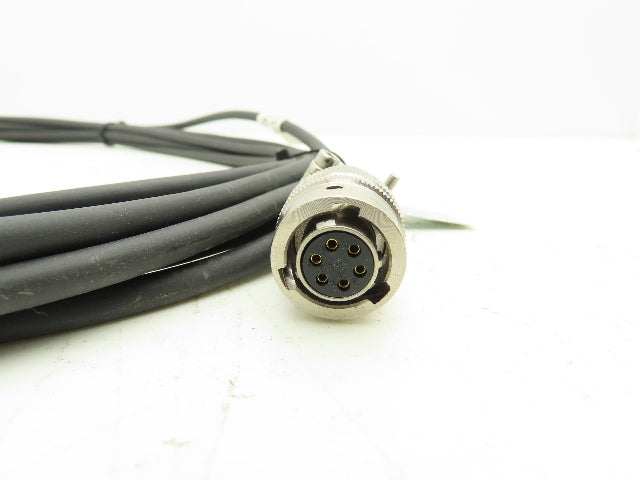 Terwin Cable-3-0-0-D6-8-0-0 PVC High Pressure 6 Lead D6 Connector Lot of 5