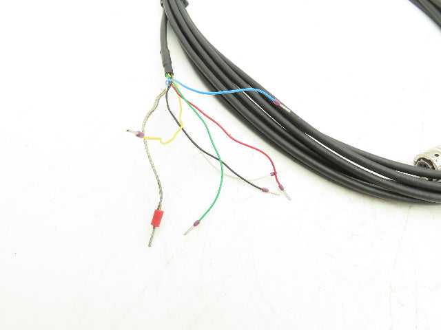 Terwin Cable-3-0-0-D6-8-0-0 PVC High Pressure 6 Lead D6 Connector Lot of 5