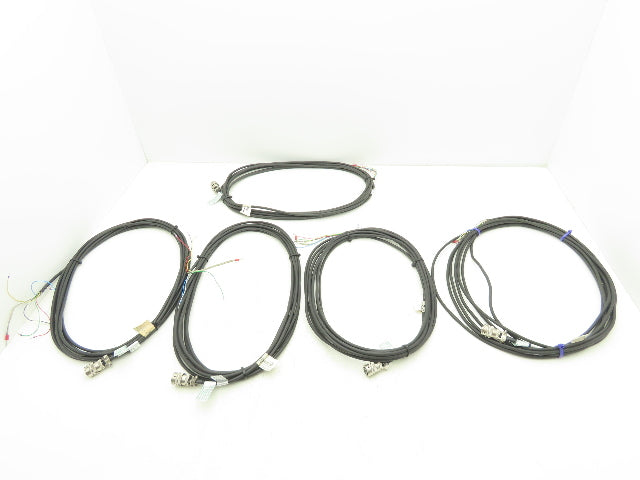 Terwin Cable-3-0-0-D6-8-0-0 PVC High Pressure 6 Lead D6 Connector Lot of 5