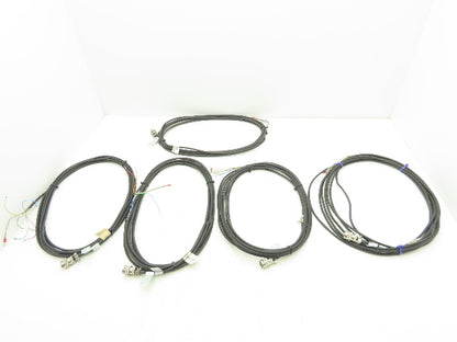 Terwin Cable-3-0-0-D6-8-0-0 PVC High Pressure 6 Lead D6 Connector Lot of 5