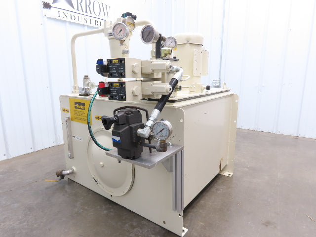Parker FPS-2689 Hydraulic Power Unit 1000PSI 7GPM 60 Gallon Tank 230/460V 3Ph