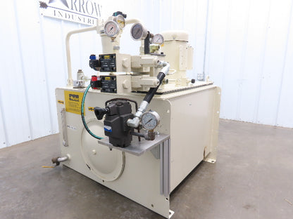 Parker FPS-2689 Hydraulic Power Unit 1000PSI 7GPM 60 Gallon Tank 230/460V 3Ph