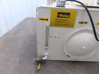 Parker FPS-2689 Hydraulic Power Unit 1000PSI 7GPM 60 Gallon Tank 230/460V 3Ph