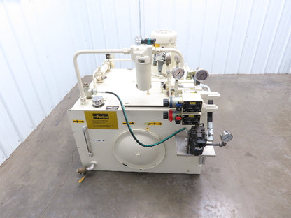 Parker FPS-2689 Hydraulic Power Unit 1000PSI 7GPM 60 Gallon Tank 230/460V 3Ph