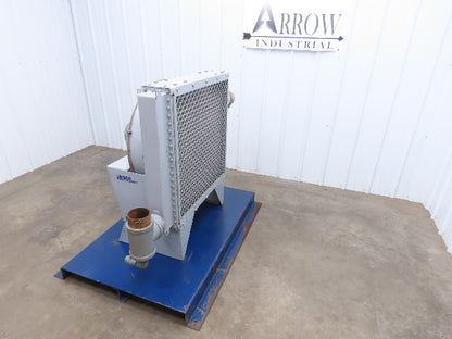 American Industrial ACA-4302-3 Air Cooled Aftercooler Heat Exchanger 4"NPT 3PH