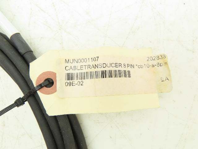 Amphenol PC06A-12-8S(SR) 8 Pin Connector With 20 Cable 7 Leads Lot of 3