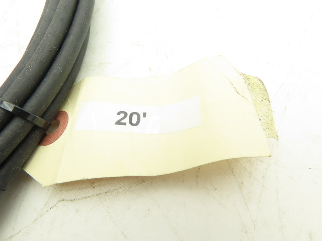 Amphenol PC06A-12-8S(SR) 8 Pin Connector With 20 Cable 7 Leads Lot of 3
