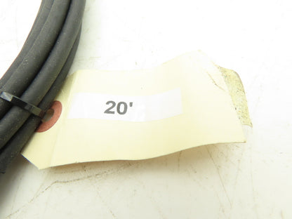 Amphenol PC06A-12-8S(SR) 8 Pin Connector With 20 Cable 7 Leads Lot of 3