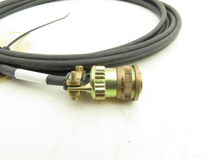 Amphenol PC06A-12-8S(SR) 8 Pin Connector With 20 Cable 7 Leads Lot of 3