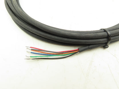 Amphenol PC06A-12-8S(SR) 8 Pin Connector With 20 Cable 7 Leads Lot of 3