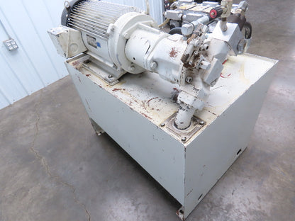 Rexroth 971670/84 Hydraulic Power Unit 1250PSI 33GPM 60 Gallon Tank 230/460V 3Ph