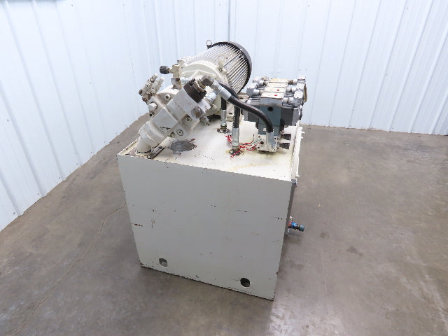 Rexroth 971670/84 Hydraulic Power Unit 1250PSI 33GPM 60 Gallon Tank 230/460V 3Ph