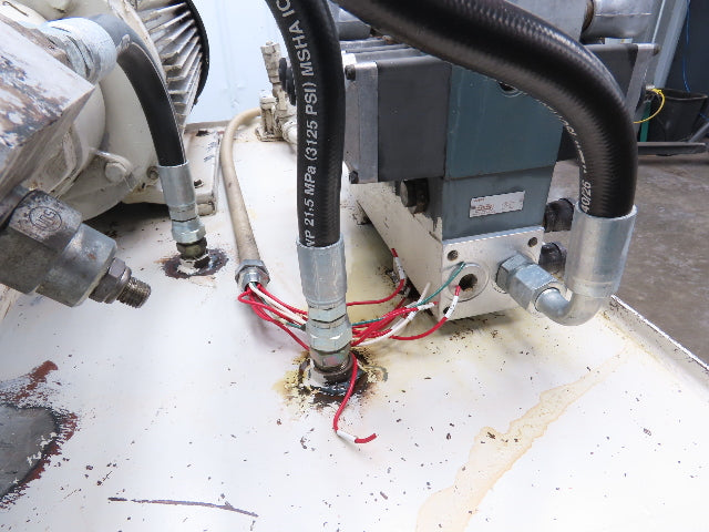 Rexroth 971670/84 Hydraulic Power Unit 1250PSI 33GPM 60 Gallon Tank 230/460V 3Ph
