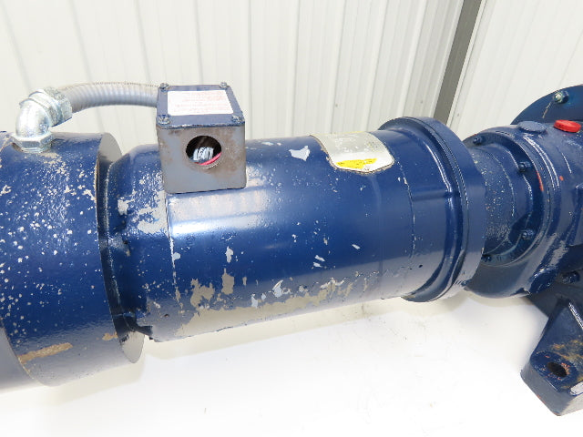 Hampton SKK AFK Helical Gear Motor 70:1 Reducer 25 RPM 5Hp 230/460V 3PH 184TC