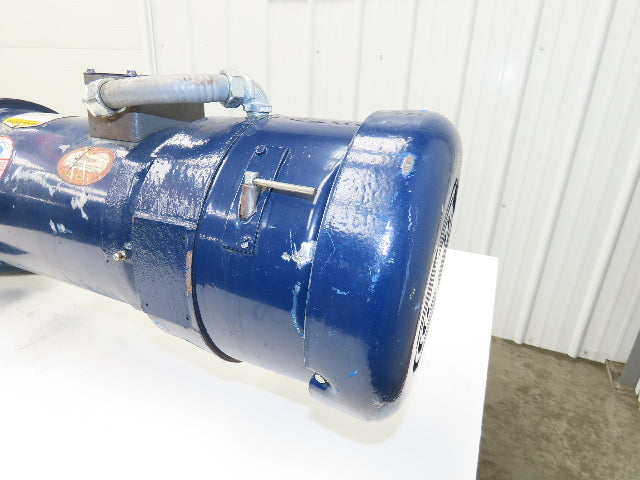 Hampton SKK AFK Helical Gear Motor 70:1 Reducer 25 RPM 5Hp 230/460V 3PH 184TC
