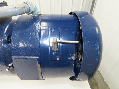 Hampton SKK AFK Helical Gear Motor 70:1 Reducer 25 RPM 5Hp 230/460V 3PH 184TC