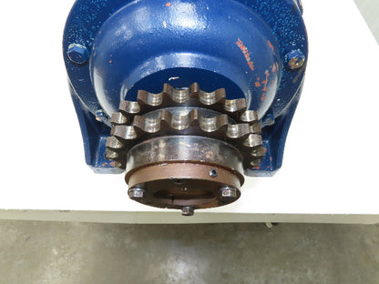 Hampton SKK AFK Helical Gear Motor 70:1 Reducer 25 RPM 5Hp 230/460V 3PH 184TC