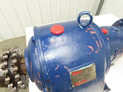 Hampton SKK AFK Helical Gear Motor 70:1 Reducer 25 RPM 5Hp 230/460V 3PH 184TC