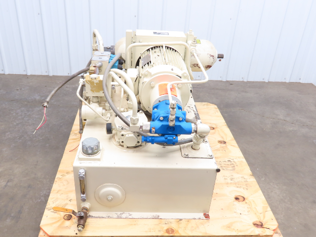 Vickers Hydraulic Power Unit 1000PSI 7GPM 60 Gallon Tank 230/460V 3Ph